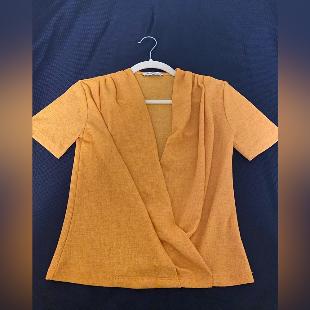 ZARA Short Sleeve Top